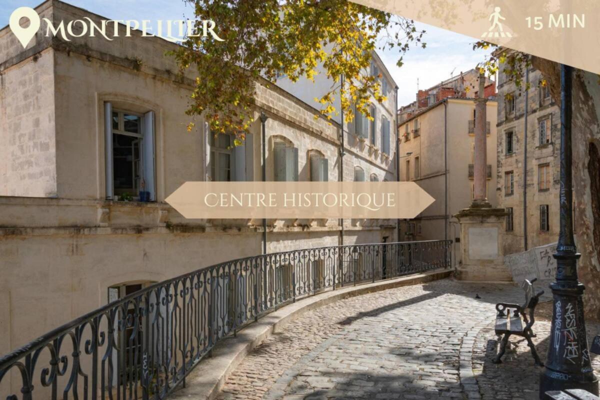 063 - Studio Didion, Centre Gare St Roch, Clim, Balcon,4Pers 蒙彼利埃 外观 照片